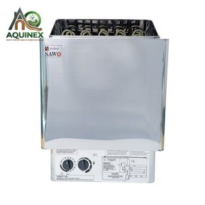 Máy xông hơi khô Sawo SCA (Điều khiển cơ – Vỏ inox)
